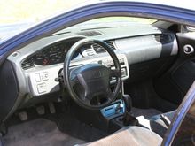 EDM cluster, sunroof and fog light switches