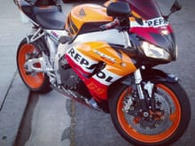 One of my current bikes a 2007 CBR1000RR Repsol bought it 5/2013 with 6xxx miles