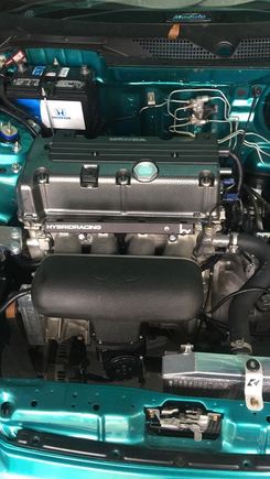 painted the plenum since the finish on the manifold was pretty rough