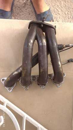 the manifold i took off the car