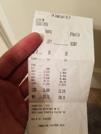 I'm #18, #19 is v8 Corvette