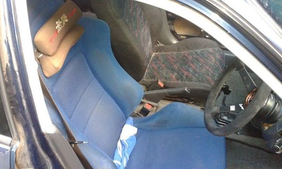 sr5 Recaro reclinable on superlow rails,EK4 passenger seat