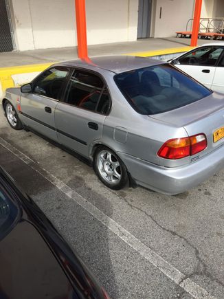 Quarter panels are shot on both sides