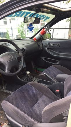 Black GSR interior