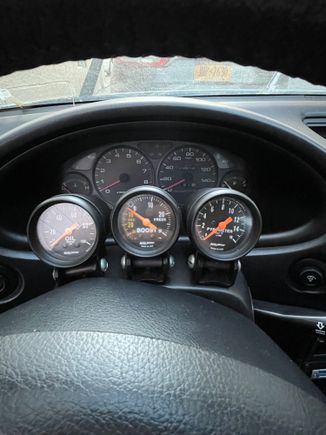 Had oil pressure/boost and a exhaust gas temp gauge ?