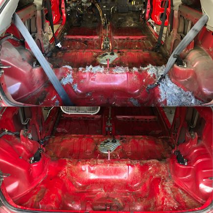 Dirty and clean...