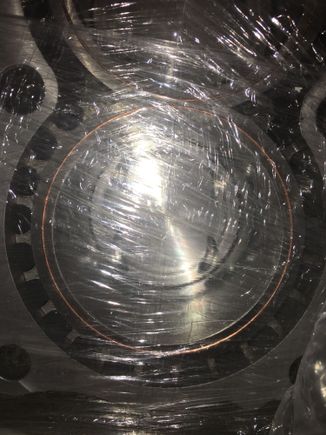 Golden Eagle sleeved, 75.5mm 9:1 CP pistons, O-ringed block, Pauter Rods, ACL race bearings showed up today