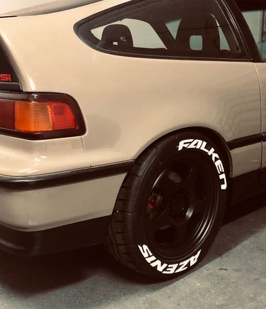 Little tire sticker action ;)