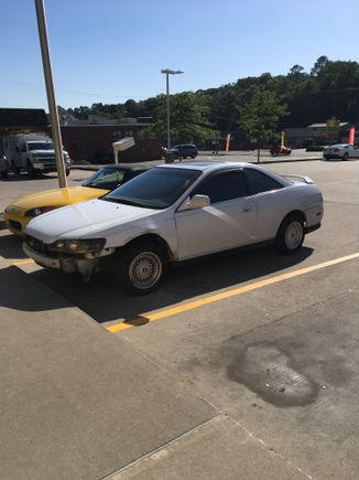 This dude parked next to me at the famous Kum & Go 