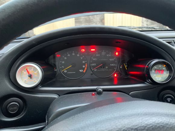 Started wiring the gauges!