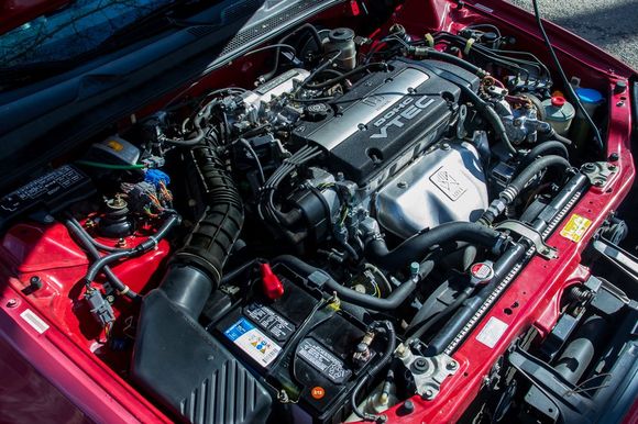 Completely stock engine compartment
