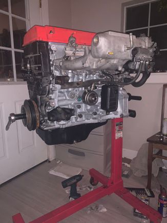 Ok it’s finished. So fresh. I added an oil cooler to it for fun.  