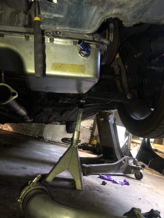 heres my angle im fighting using a moroso oil pan and look how low turbo drain mount is sitting