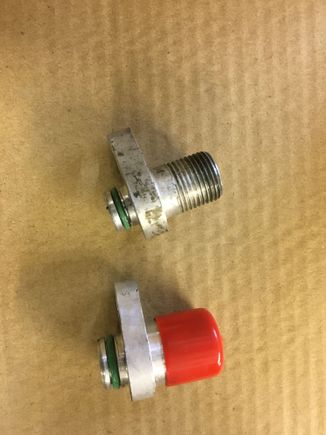 Compressor pad fittings



