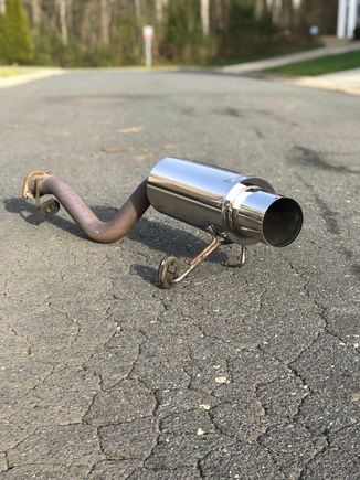 Polished the apexi n1