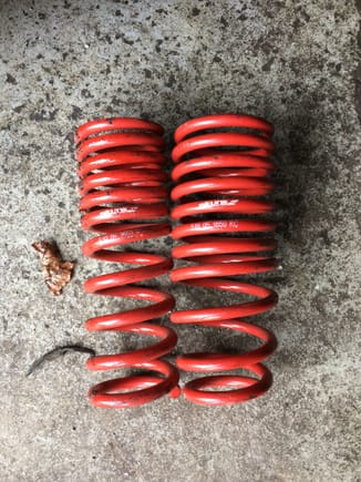 Skunk 2 lowering springs. Mounted twice never driven on. 130 + shipping