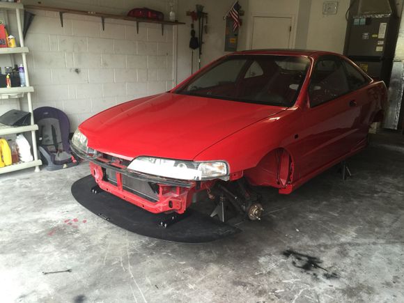 Trying the splitter on!!