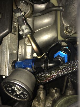 Fuel System Install, i may build a bracket for the filter.