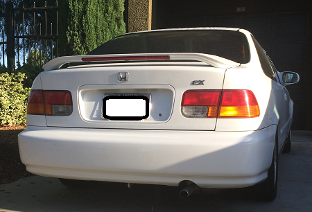 Still considering the SI style lights., i feel like they would make the car look better. Not sure what to do about the exhaust.