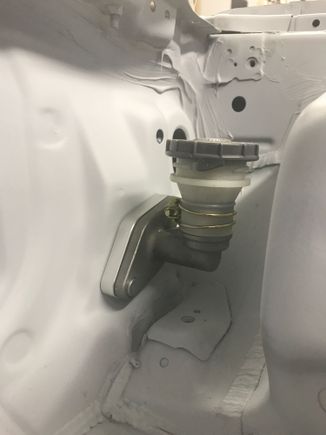 received my S2000 clutch master cylinder and spacer today.