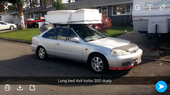 Hate using it as a truck..