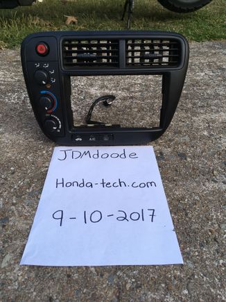 99-00 Civic climate control 
$40