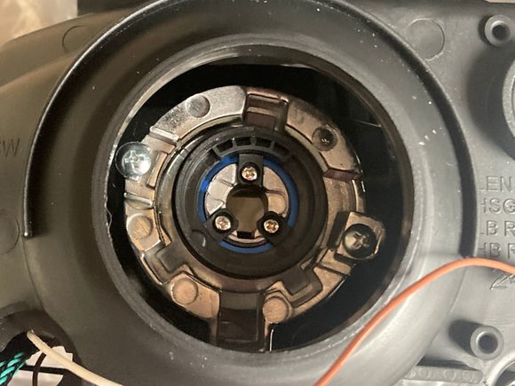 Looking at this pic, I should remove the Phillips fasteners that are no longer needed. I would hate for them to come loose and interfere with the brights.
