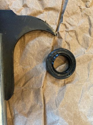 Claw the old seal out: