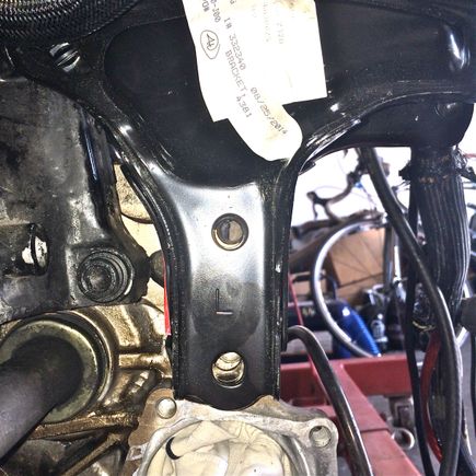 Bolt holes line up...
