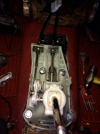 All bolted down ready to bang through some gears!