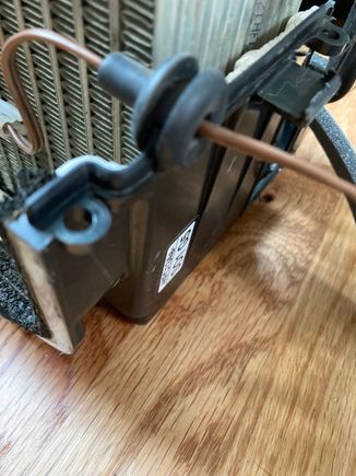 Make sure to route the thermostat line correctly