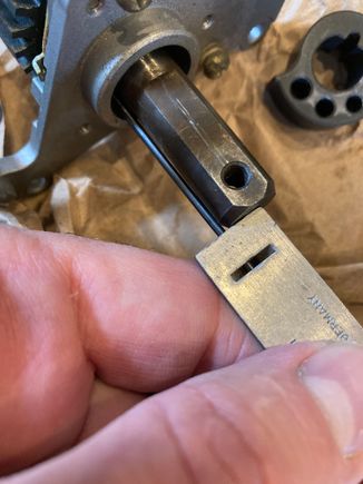 Measure the install depth.