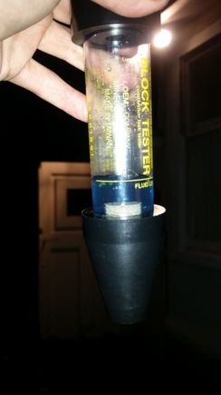 Final conclusion: The head gasket is in tact!