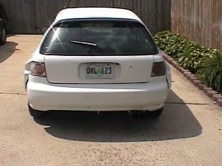 1992 Honda Hatch Rear