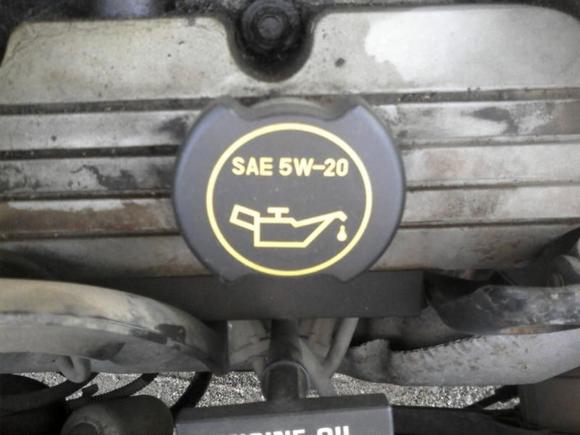 My Oil Cap off a Police Interceptor