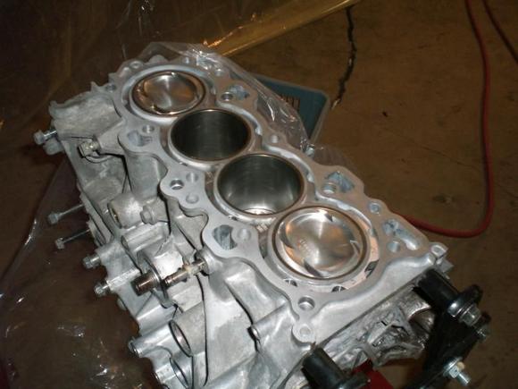 assembled block