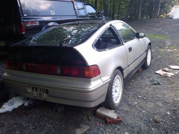 Back bumper isnt done yet
