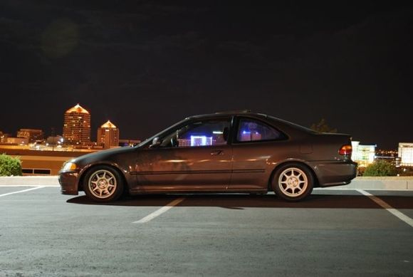 Duke City skyline.
