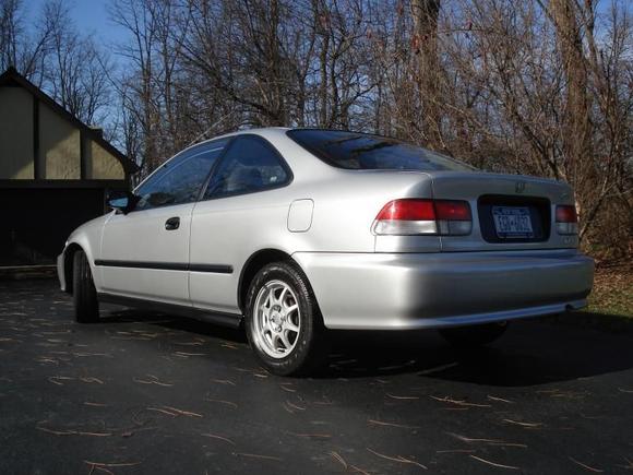 side shot of HX wheels