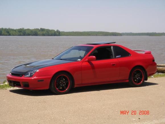 I painted the stock SH wheels to match the car.