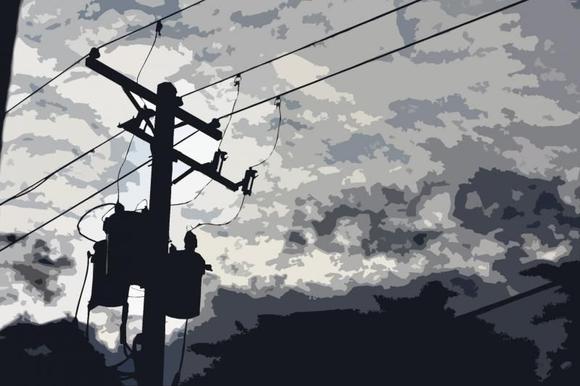 across the wires