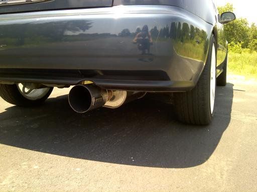 Just got a new muffler, it is loud and obnoxious. I love it! XD