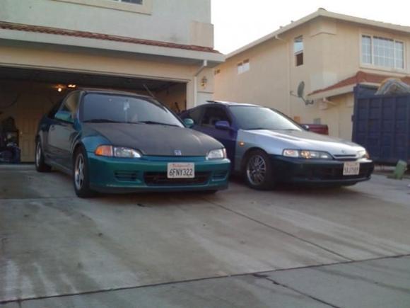 Me and my homies integra