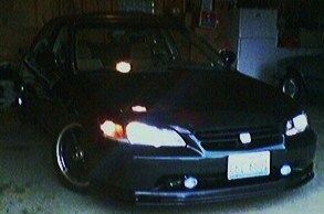 in the garage