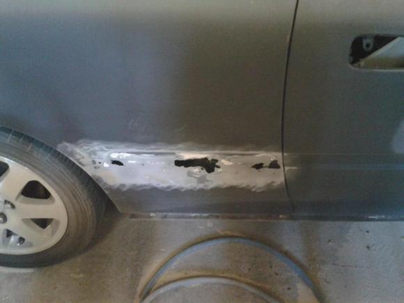 Passenger quarter panel