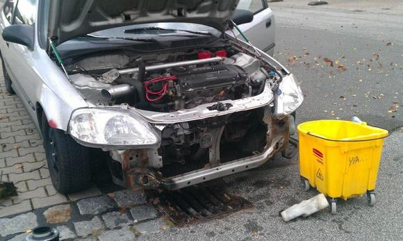 removing a/c why .... cuz race car
