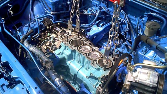 Engine In Bay