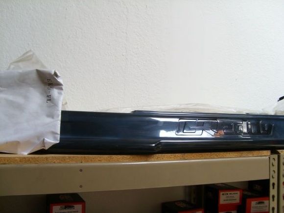 Greddy front lip