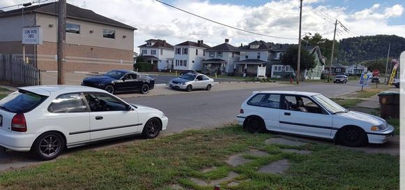 The garage..