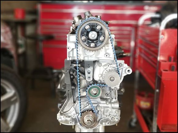 AEM Tru-time cam gear, Gates Racing timing belt